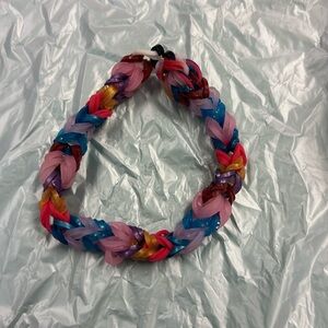 💜 Rainbow Loom Handcrafted Bracelet 💜
